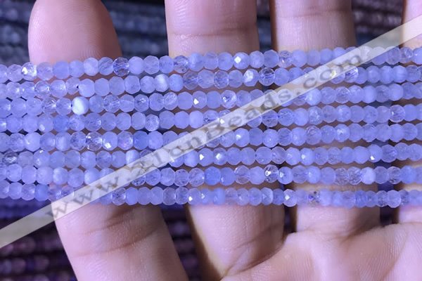 CRB2626 15.5 inches 2*3mm faceted rondelle aquamarine beads