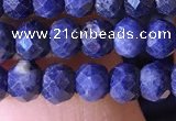 CRB2643 15.5 inches 3*4mm faceted rondelle sapphire beads wholesale