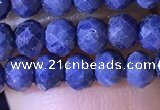 CRB2645 15.5 inches 3*4mm faceted rondelle sapphire gemstone beads