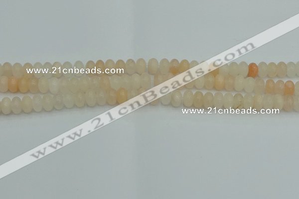 CRB2815 15.5 inches 4*6mm rondelle pink aventurine beads