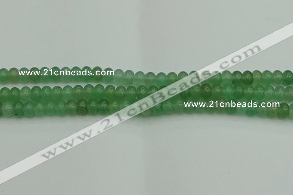 CRB2821 15.5 inches 5*8mm rondelle green aventurine beads