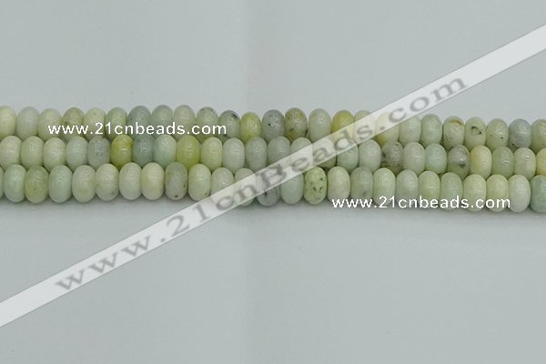 CRB2827 15.5 inches 6*10mm rondelle jade beads wholesale