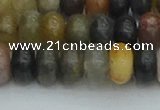CRB2847 15.5 inches 6*10mm rondelle fancy jasper beads wholesale
