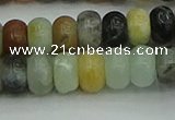 CRB2877 15.5 inches 6*10mm rondelle amazonite beads wholesale