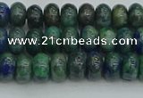 CRB2890 15.5 inches 4*6mm rondelle chrysocolla beads wholesale