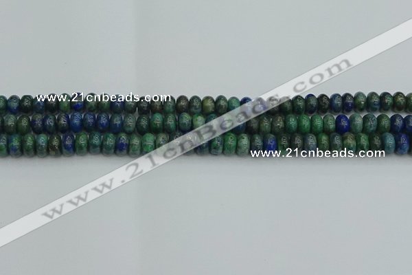 CRB2890 15.5 inches 4*6mm rondelle chrysocolla beads wholesale