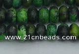 CRB2896 15.5 inches 5*8mm rondelle chrysocolla beads wholesale