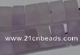 CRB315 15.5 inches 8*12mm tyre matte amethyst gemstone beads