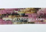 CRB3204 15.5 inches 2.5*3.5mm faceted rondelle tourmaline beads