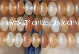 CRB4003 15.5 inches 2.5*4.5mm rondelle red aventurine beads wholesale