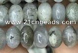 CRB4080 15.5 inches 5*8mm rondelle labradorite beads wholesale