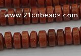 CRB421 15.5 inches 5*8mm rondelle goldstone beads wholesale