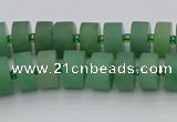 CRB473 15.5 inches 6*10mm tyre green aventurine beads wholesale