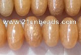 CRB5330 15.5 inches 5*8mm rondelle red aventurine beads