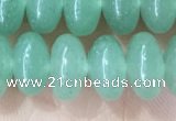 CRB5331 15.5 inches 5*8mm rondelle green aventurine beads