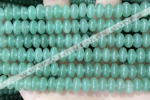 CRB5331 15.5 inches 5*8mm rondelle green aventurine beads