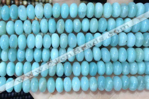 CRB5332 15.5 inches 5*8mm rondelle Chinese amazonite beads