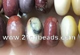 CRB5358 15.5 inches 5*8mm rondelle mookaite beads wholesale