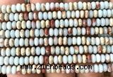 CRB5452 15 inches 2.5*4mm rondelle synthetic serpentine jasper beads