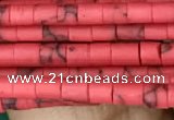 CRB5520 15 inches 2*2mm heishi synthetic turquoise beads wholesale