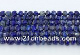 CRB5628 15.5 inches 5*7mm - 7*8mm faceted rondelle lapis lazuli beads