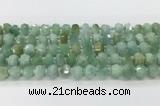 CRB5650 15.5 inches 5*8mm-6*10mm faceted rondelle jade beads wholesale