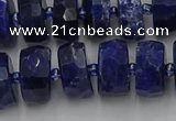 CRB583 15.5 inches 8*14mm faceted rondelle sodalite beads