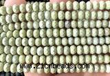 CRB6134 15 inches 4*6mm faceted rondelle Alashan jasper beads