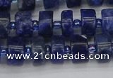 CRB639 15.5 inches 6*10mm tyre sodalite gemstone beads