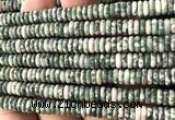 CRB6519 15 inches 2*6mm rondelle Qinghai jade beads wholesale
