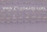 CRB709 15.5 inches 3*4mm faceted rondelle white crystal beads