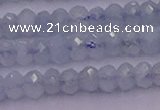 CRB711 15.5 inches 2.5*4mm faceted rondelle aquamarine beads