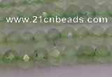 CRB722 15.5 inches 3*4mm faceted rondelle prehnite gemstone beads