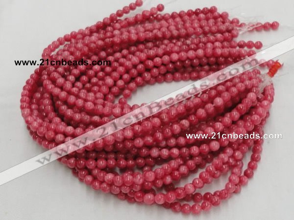 CRC01 16 inches 4mm round rhodochrosite gemstone beads wholesale