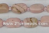 CRC1010 15.5 inches 8*10mm oval rhodochrosite gemstone beads