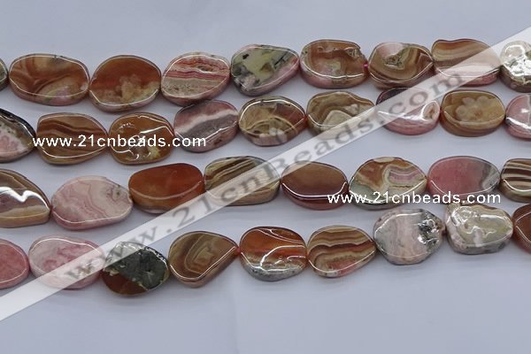 CRC1015 15.5 inches 8*12mm - 12*16mm freeform rhodochrosite beads