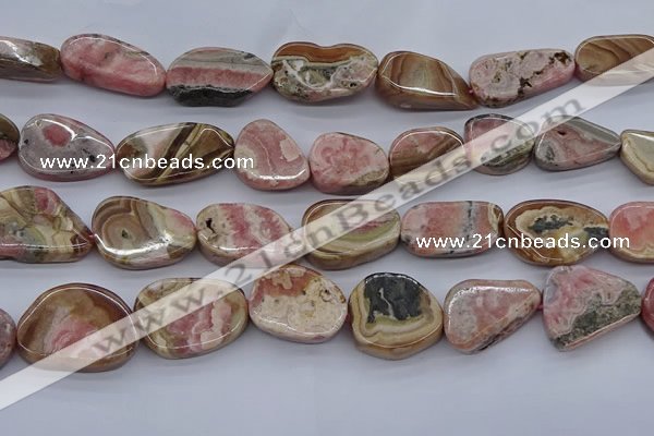 CRC1016 15.5 inches 12*16mm - 18*30mm freeform rhodochrosite beads