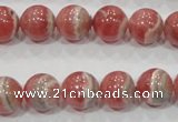 CRC103 15.5 inches 12mm round natural argentina rhodochrosite beads