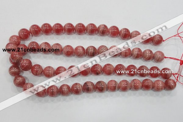 CRC105 15.5 inches 14mm round natural argentina rhodochrosite beads