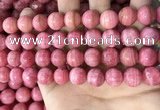 CRC1051 15.5 inches 12mm round rhodochrosite beads wholesale