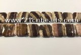 CRC1096 15.5 inches 25*25mm square rhodochrosite beads wholesale