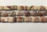 CRC1101 15.5 inches 18*25mm rectangle rhodochrosite beads