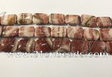 CRC1102 15.5 inches 18*25mm rectangle rhodochrosite beads