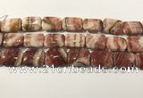 CRC1102 15.5 inches 18*25mm rectangle rhodochrosite beads