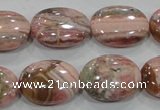 CRC113 15.5 inches 15*20mm oval natural argentina rhodochrosite beads