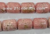 CRC114 15.5 inches 13*17mm column natural argentina rhodochrosite beads