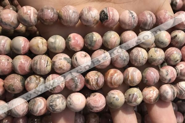 CRC1153 15.5 inches 11mm round rhodochrosite gemstone beads