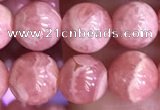 CRC1160 15.5 inches 7mm round rhodochrosite gemstone beads