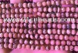 CRC1173 15.5 inches 6mm faceted round rhodochrosite beads wholesale