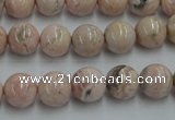 CRC153 15.5 inches 10mm round Argentina rhodochrosite beads